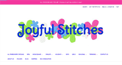 Desktop Screenshot of joyfulstitches.net